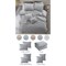 Haya Duvet Set With Pillow Sham, Euro Sham, Decorative Pillows and Duvet Cover